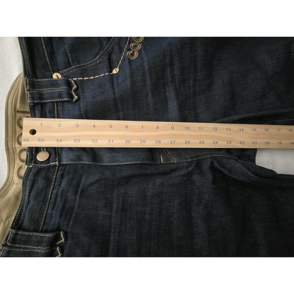 Coogi Jeans Men's 40"x 34" Wide Leg Denim Trap/Skeet Collection Brown Hip-Hop - Picture 5 of 13